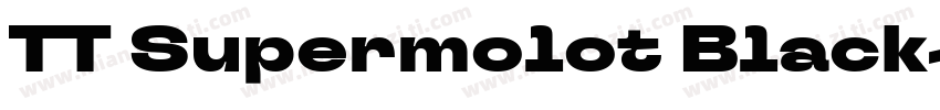TT Supermolot Black字体转换